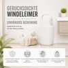 Windeleimer mit Geruchsstop, rechteckig, 20 Liter Produktbild-Vorschau 5