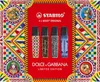 A box of four STABILO BOSS original highlighters with Dolce & Gabbana designs. Voir les images du produit