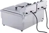 12Lx2 Elektrische Fritteuse Edelstahl 1500W + 1500W Produktbild-Vorschau 10
