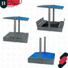 KOTARBAU® Sandkasten mit Dach 140x140 cm Holz mit Abdeckung Produktbild-Vorschau 6