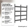 Mucola Fenstergitter Einbruchschutz Stahl Balkon Produktbild-Vorschau 2