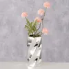 AltoBelli Vase LOUISA Silber Keramik 15x8 cm Keramik Produktbild-Vorschau 3