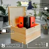 Creative Deco XXL Velká dřevěná krabice s víkem a zámkem | Náhled obrázku produktu 4