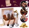 Schuhputzset Leder 9tlg Schuhputzkasten Milano I Rosshaar Produktbild-Vorschau 2