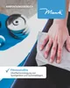 Reinigungstuch M-Wipes aus Spunlace 50 gsm Weiß, 17x25 cm Produktbild-Vorschau 6