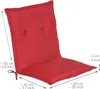 Beautissu Set da 8 sedie da giardino con schienale basso Anteprima dell’immagine prodotto 3