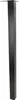 A single black furniture leg against a white background. Voir les images du produit