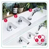 3-Loch-Wannenarmatur mit Brausegriff, für Wannenrandmontage Produktbild-Vorschau 7