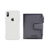 Dámská kožená malá peněženka, dámská peněženka (šedá) Náhled obrázku produktu 5
