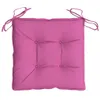 Möbel Stuhlkissen 4 Stk. Rosa 40x40x7 cm Stoff - Produktbild-Vorschau 5