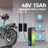 GS3 faltbares Elektrofahrrad für Erwachsene, 250W, 25 km/h, Produktbild-Vorschau 2