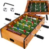Kruzzel 21909 Stolní fotbálek 51 x 50 x 10 cm hnědá Náhled obrázku produktu 2