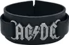 AC/DC Lederarmband Herren AC/DC Logo schwarz Standard Produktbild-Vorschau 4