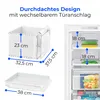 Bomann® Gefrierschrank Nofrost |  | 171cm | Tiefkühlschrank Produktbild-Vorschau 4