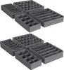 Songmics Unterwäsche- & Schubladenorganizer faltbar 8er Set Produktbild-Vorschau 8