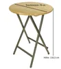 DEGAMO Stehtisch Partytisch ZÜRICH 78cm rund klappbar Produktbild-Vorschau 6