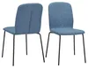 Albatros Esszimmerstühle 4er Set ENNA, blau - stapelbar, Produktbild-Vorschau 6