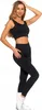 Damen Leggings Sportlich Hohe Taille Blickdicht Gerippt Produktbild-Vorschau 8
