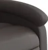 vidaXL Sedia per massaggi marrone scuro in vera pelle Anteprima dell’immagine prodotto 11