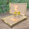 Mr. & Mrs. Panda Serviertablett Hund Glück - Hundeglück - Produktbild-Vorschau 2