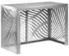 vidaXL Copertura per climatizzatore argento 100 x 50 x 70 Anteprima dell’immagine prodotto 4