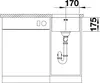 BLANCO SUPRA 340-U CNS 31/2'' BF m.UEL o.AF Unterbauspüle / Produktbild-Vorschau 6
