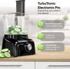 TurboTronic 800 W Küchenmaschine - FP800 - 1,2 L Behälter Produktbild-Vorschau 5