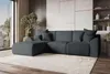 99rooms Gusto Ecksofa Cordstoff POSO Graphit Links mit Produktbild-Vorschau 2