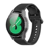 A smartwatch with a transparent protective case and a black strap is shown against a white background. Náhled obrázku produktu