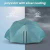 Strandmuschel mit Sonnenschirm – 3-in-1 Sonnenschutz, Produktbild-Vorschau 5