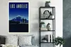 MuchoWow® Poster Illustration von Los Angeles bei Nacht Produktbild-Vorschau 4