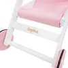 Bandits & Angels Puppenbuggy Lovely Pink-White aus Holz – Produktbild-Vorschau 5