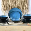 CreaTable, 23959, Capri Blue, 18-dielna sada tanierov, Náhľad obrázku produktu 12