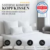 Gentle North Kopfkissen 80x80 cm in Hotelqualität, Produktbild-Vorschau 2