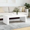 vidaXL Couchtisch Weiß 102x50x36 cm Holzwerkstoff Produktbild-Vorschau 2