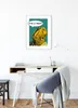 Disney Poster Star Wars Ackbar Ockergelb und Petrolblau - Produktbild-Vorschau 2