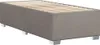 vidaXL Bettgestell ohne Matratze Taupe 80x200 cm Stoff Produktbild-Vorschau 5