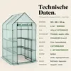 TOM Folien Gewächshaus | 2,4 m² | 140g/m² | Produktbild-Vorschau 13