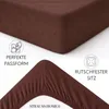 Strauss Home® Premium Spannbettlaken – 160 g/m² Gekämmte Produktbild-Vorschau 4