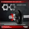 Miweba Sports Profi Hantel-Set MKH110, 10 kg, 2 x 2.5 kg & Produktbild-Vorschau 7
