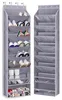 Scaffale sospeso per scarpe, grigio, con 8 scomparti, per Anteprima dell’immagine prodotto 1