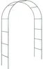 tectake® Rosenbogen aus Stahl 140 x 40 x 240 cm Produktbild-Vorschau 1