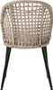home24 Esszimmerstuhl 2er-Set - Samt / Stahl - Beige / Produktbild-Vorschau 6