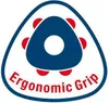 A logo with text indicating 'Ergonomic Grip'. Anteprima dell’immagine prodotto