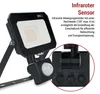 LED reflektor SIMPO mit Bewegungssensor, 20 W, neutralweiß Produktbild-Vorschau