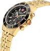 SWISS MILITARY HANOWA Herrenuhr Quarzuhr gold / schwarz Produktbild-Vorschau 2