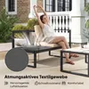 Outsunny Garten-Sofa-Set mit 2 Zweisitzern, armloser Stuhl, Produktbild-Vorschau 5