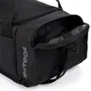 A close-up view of an open black sports bag. Produktbild-Vorschau