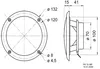 FR 10 WP - 4 Ohm (schwarz) - Salzwasserfest 10 cm Produktbild-Vorschau 3