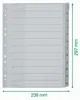 Leitz 1282-00-00, registro numérico - 1-12, plastificado, Vista previa de la imagen del producto 6